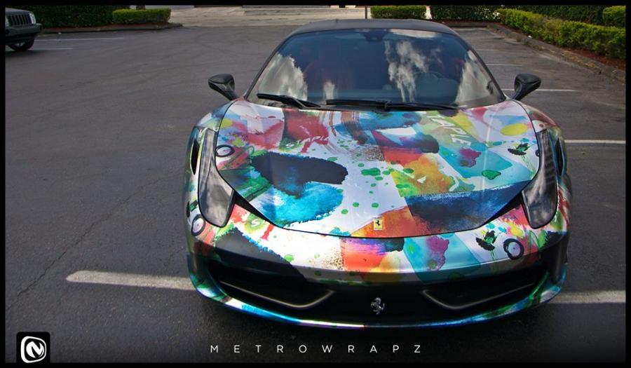  Ferrari 458 Speciale by Metro Wrapz 2016 года  (фото 2 из 4)